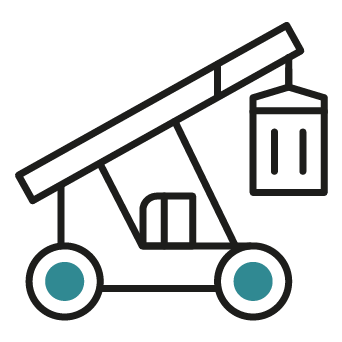 Reach stacker