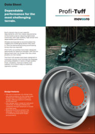 Profi Tuff, wheels for forestry machines